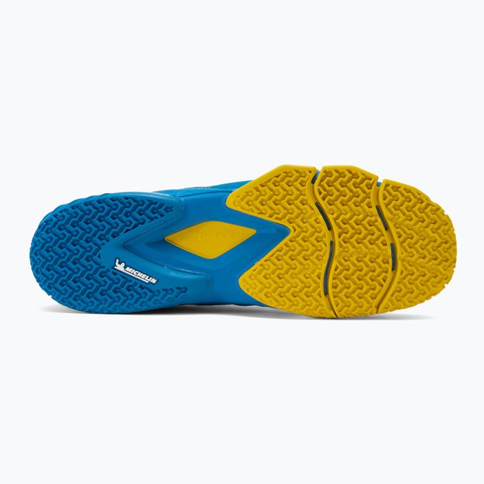 Babolat Movea men's paddle shoes french blue/vibrant yellow 5