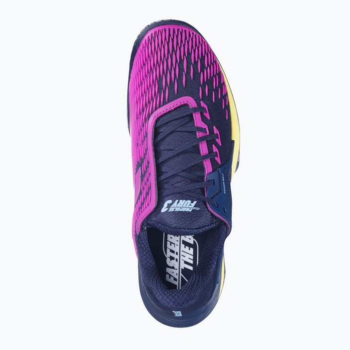 Babolat Propulse Fury 3 All Court men's tennis shoes dark blue/pink aero 11