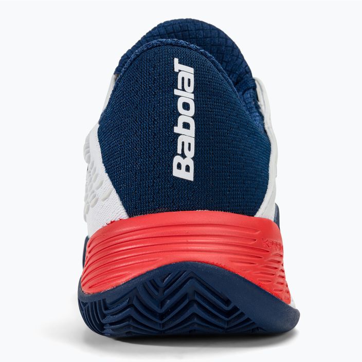 Babolat Propulse Fury 3 Clay white/estate blue men's tennis shoes 6
