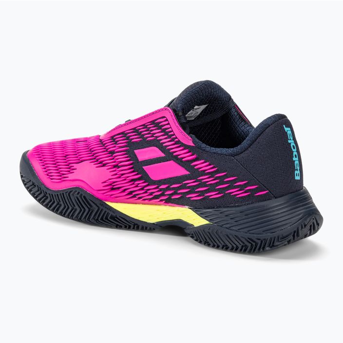 Babolat Propulse Fury 3 Clay dark blue/pink aero men's tennis shoes 3