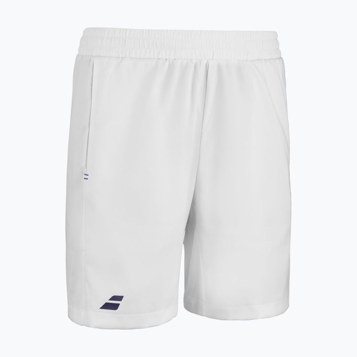 Men's Babolat Play shorts white/white 2