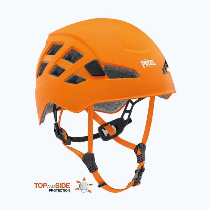 Petzl Boreo climbing helmet orange 6