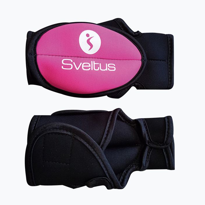 Sveltus Pilox black/pink wrist weights 2