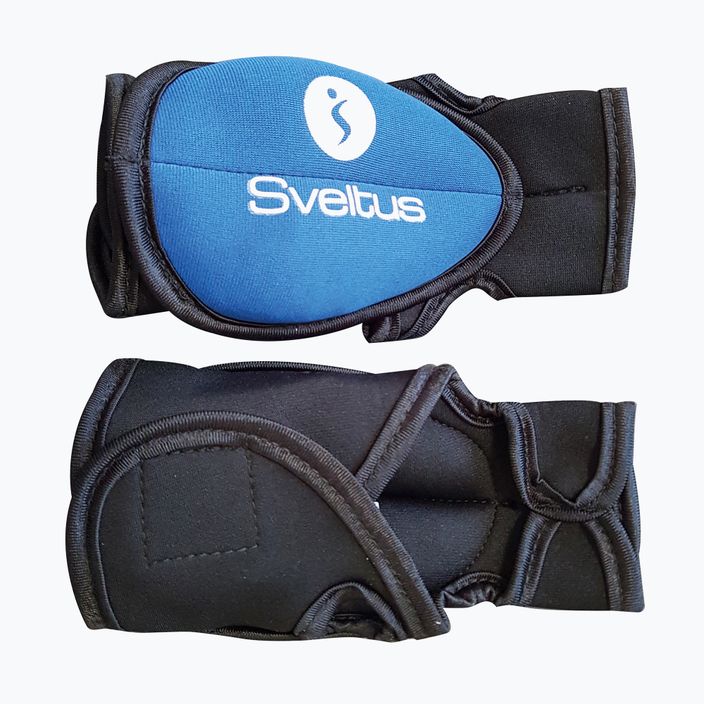 Sveltus Pilox wrist weights black/blue 2