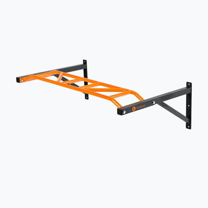 Sveltus Chin Up Rack Premium wall-mounted pull-up bar orange 2614