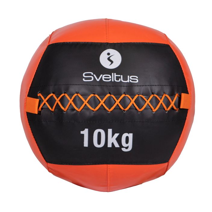 Sveltus Wall Ball 10 kg black/red 2