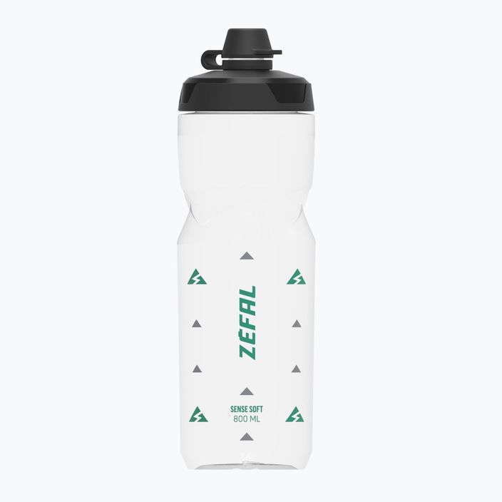 Zefal Sense Soft 80 No-Mud 800 ml translucent bike bottle 2