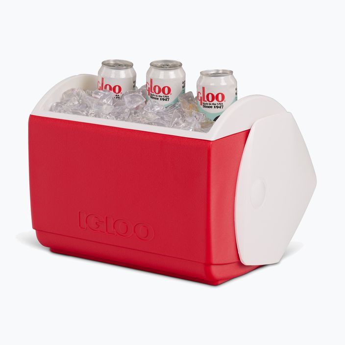 Igloo Playmate Elite Ultra red star/white travel fridge 9