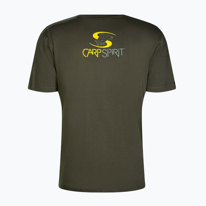 Men's fishing t-shirt Carp Spirit Tshirt CS green ACS680072 2