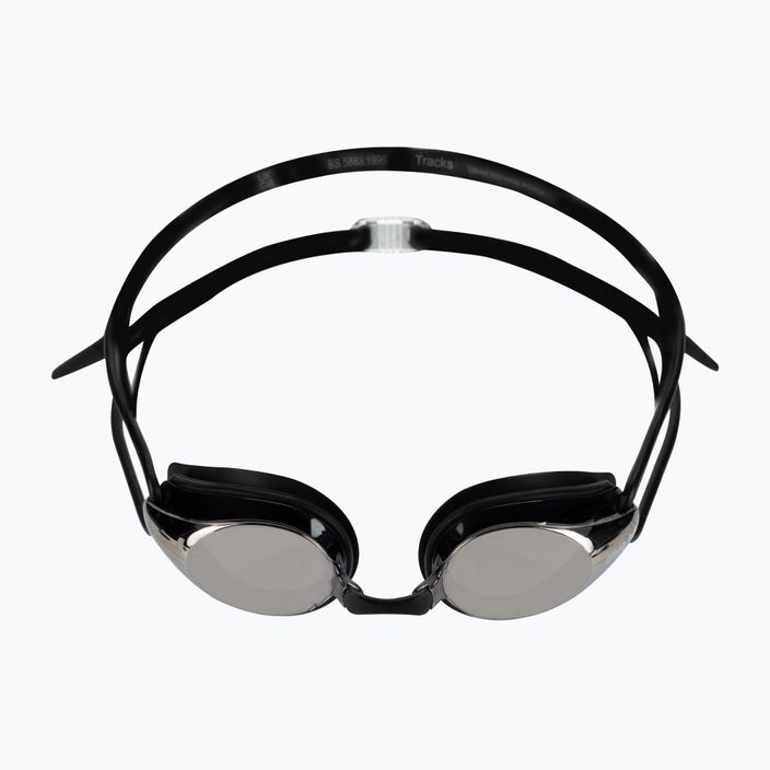 Arena Tracks Mirror black/smoke silver swimming goggles 92370/55 2