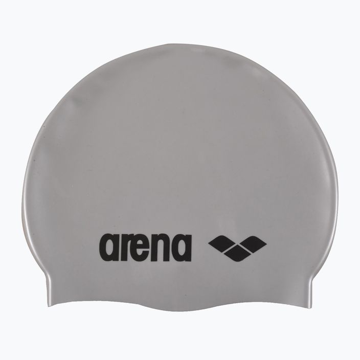 Children's swimming cap arena Classic Silicone grey 91670 2