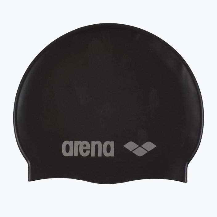 Children's swimming cap arena Classic Silicone black 91670 2