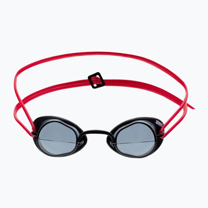 Arena Swedix smoke/red swimming goggles 92398/54 2