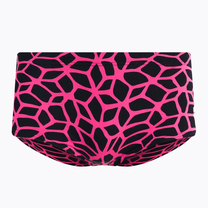 Men's arena Carbonics Low Waist Swim Shorts black/pink 000053