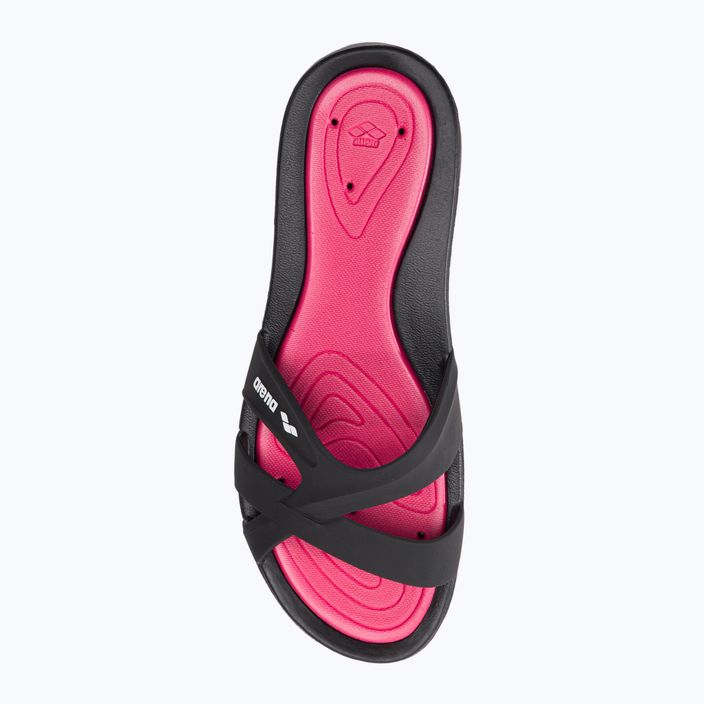 Women's arena Athena Hook flip-flops black/pink 80680/509 6