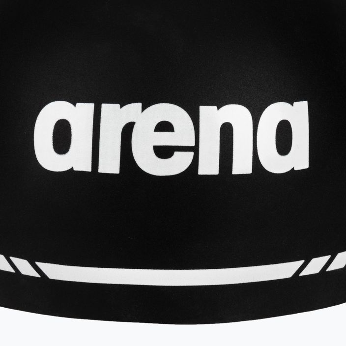 Arena 3D Soft swimming cap black 000400/501 3