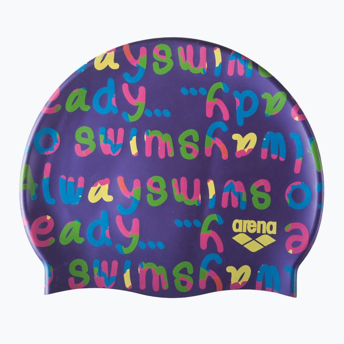 Children's swimming cap arena Print purple 94171 2