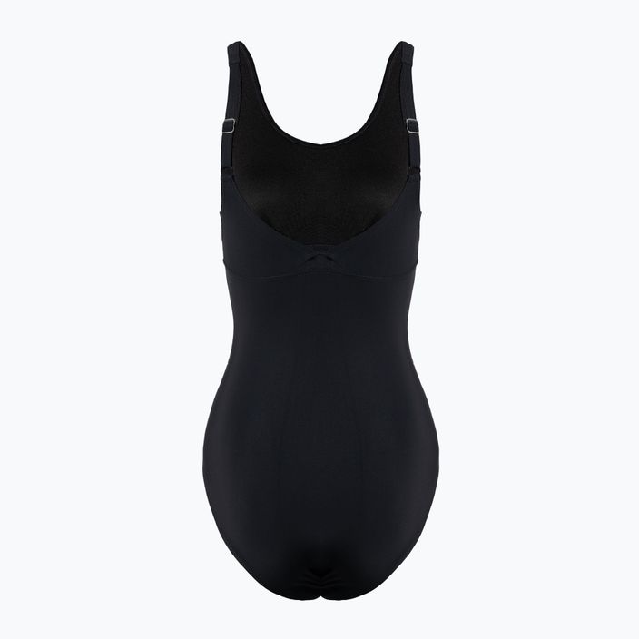 Women's one-piece swimsuit arena Amber Wing Back One Piece black 001260 2