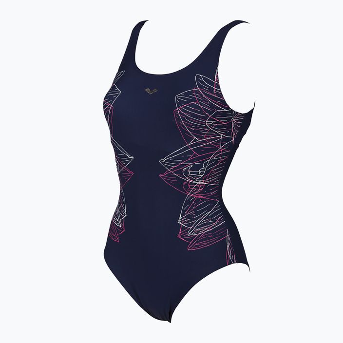 Women's one-piece swimsuit arena Amber Wing Back One Piece navy blue 001260 4