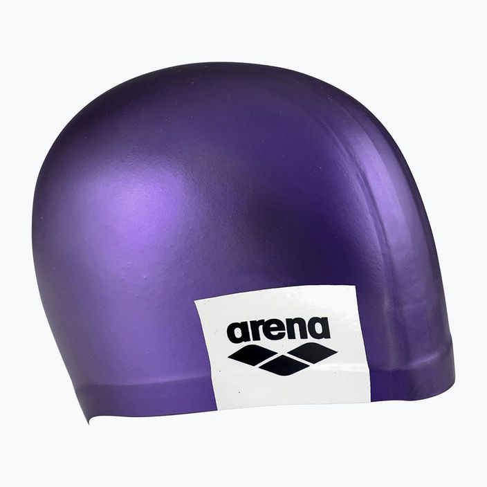 Arena Logo Moulded purple swimming cap 001912/203 3