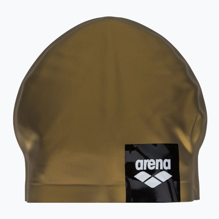 Arena Logo Moulded gold swimming cap 001912/205
