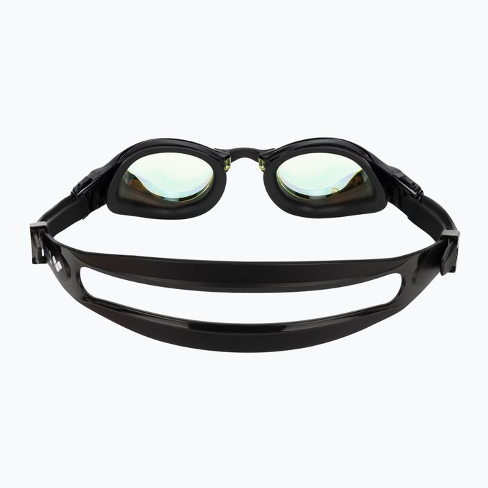 Arena swimming goggles Cobra Tri Swipe Mirror yellow copper/black 002508/355 5