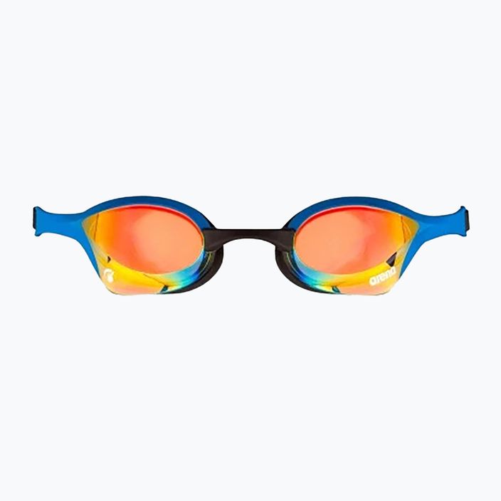 Arena swimming goggles Cobra Ultra Swipe Mrirror yellow copper/blue 2