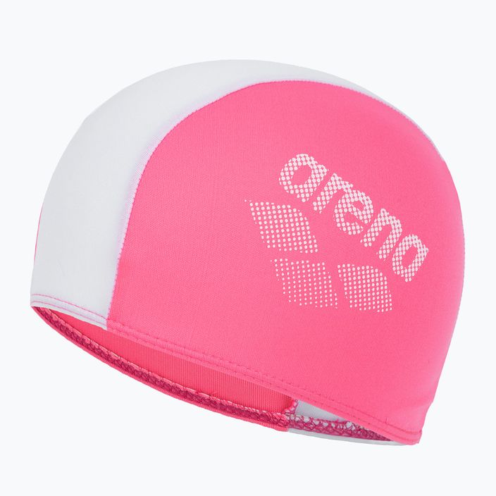Children's swimming cap arena Polyester II white and pink 002468/910 2