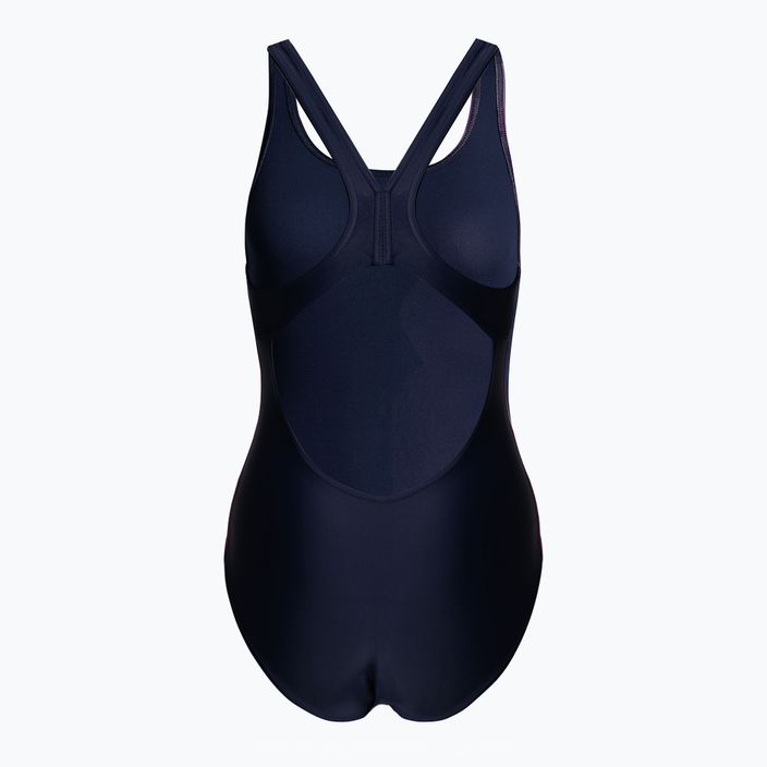 Women's one-piece swimsuit arena Swim Pro Back L navy blue/pink 002842/700 2