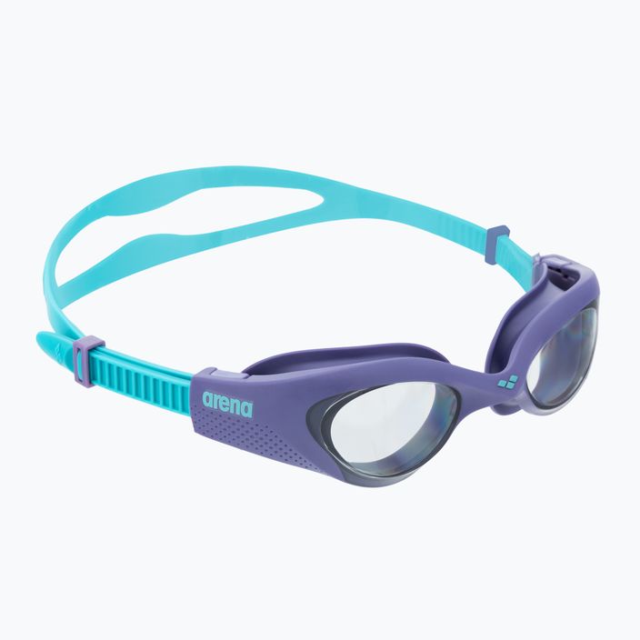 Women's swimming goggles arena The One Woman smoke/violet/turquoise 002756/101