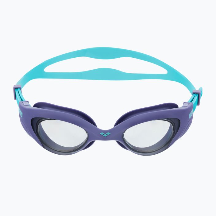 Women's swimming goggles arena The One Woman smoke/violet/turquoise 002756/101 2