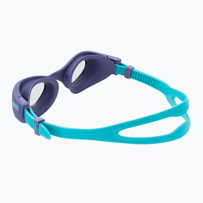 Women's swimming goggles arena The One Woman smoke/violet/turquoise 002756/101 4