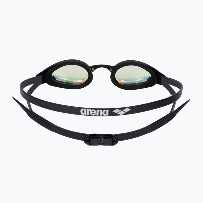 Arena swimming goggles Cobra Core Swipe Mirror yellow copper/black 003251/350 5