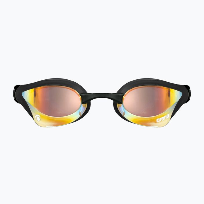Arena swimming goggles Cobra Core Swipe Mirror yellow copper/black 003251/350 7
