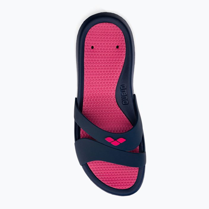 Arena Nina women's flip-flops navy blue and pink 003787 6