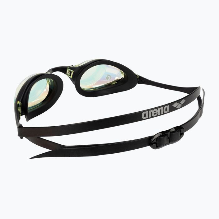 Arena swimming goggles Cobra Swipe Mirror yellow copper/black 004196/350 4