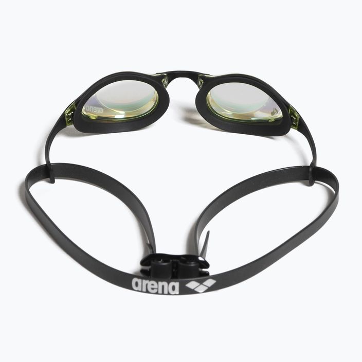Arena swimming goggles Cobra Swipe Mirror yellow copper/black 004196/350 7