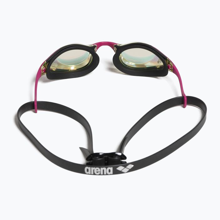 Arena swimming goggles Cobra Swipe Mirror yellow copper/pink 004196/390 9