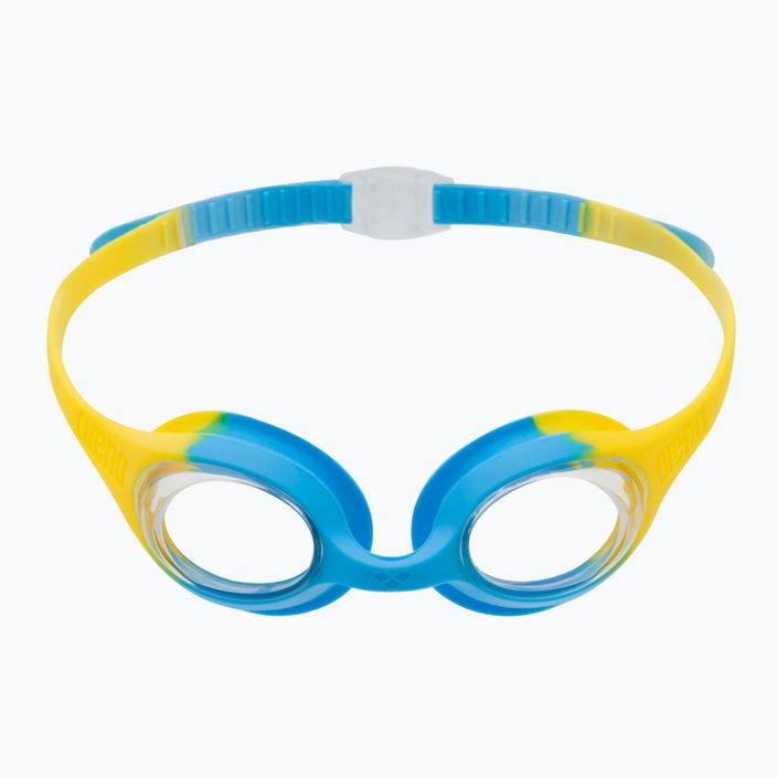 Arena Spider clear/yellow/lightblue children's swimming goggles 004310/202 2