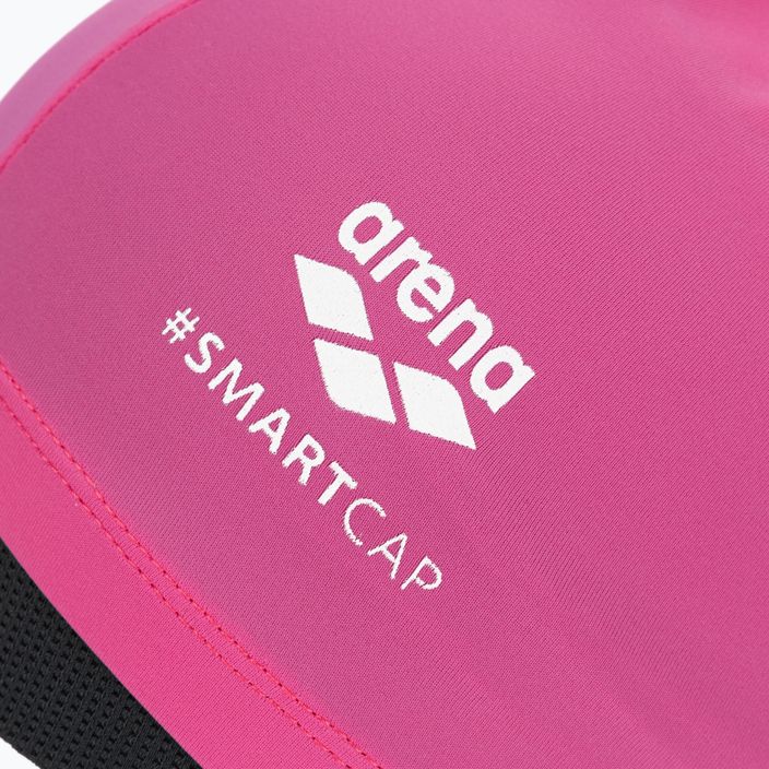 Arena SmartCap women's swimming cap fuchsia 3