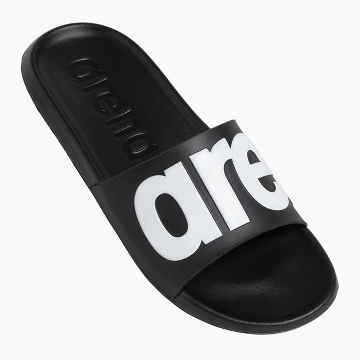 Arena Urban flip-flops black and white 004373 9