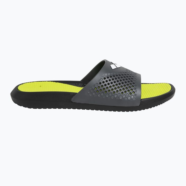 Men's arena Bruno flip-flops black and yellow 004372 9