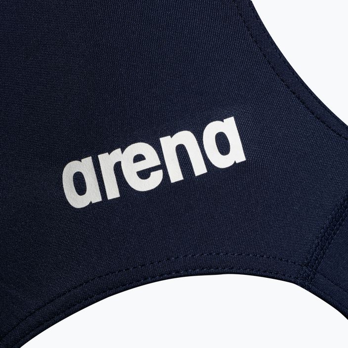 Women's one-piece swimsuit arena Team Challenge Solid navy blue 004766/750 3