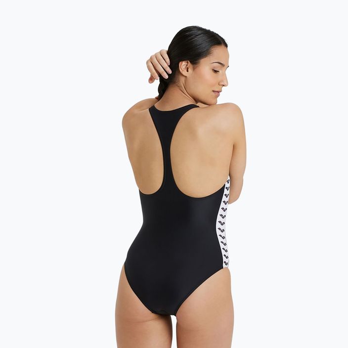 Women's one-piece swimsuit arena Icons Racer Back Solid black 005041/500 6