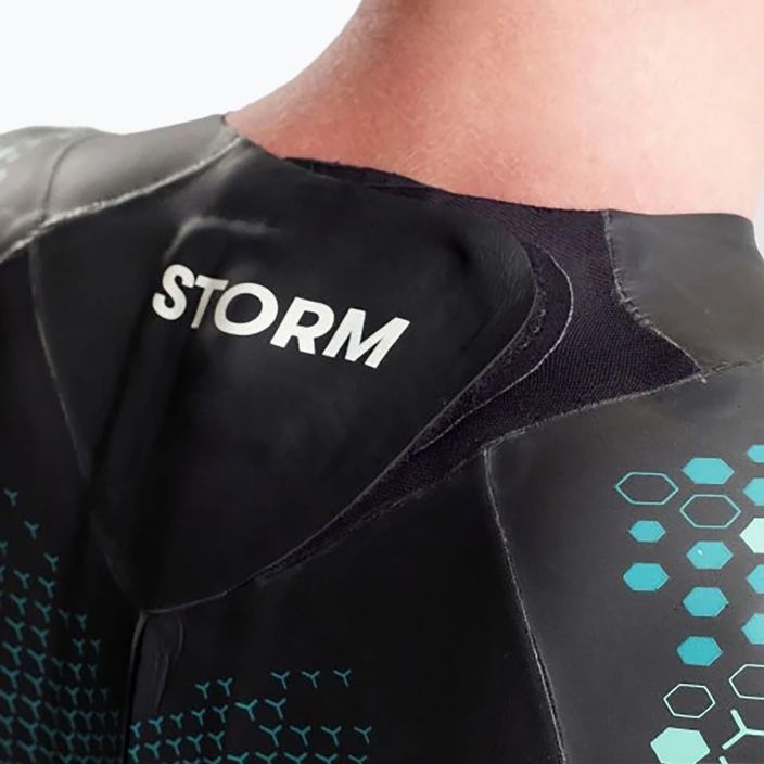 Men's arena Storm coral blue/black wetsuit 4