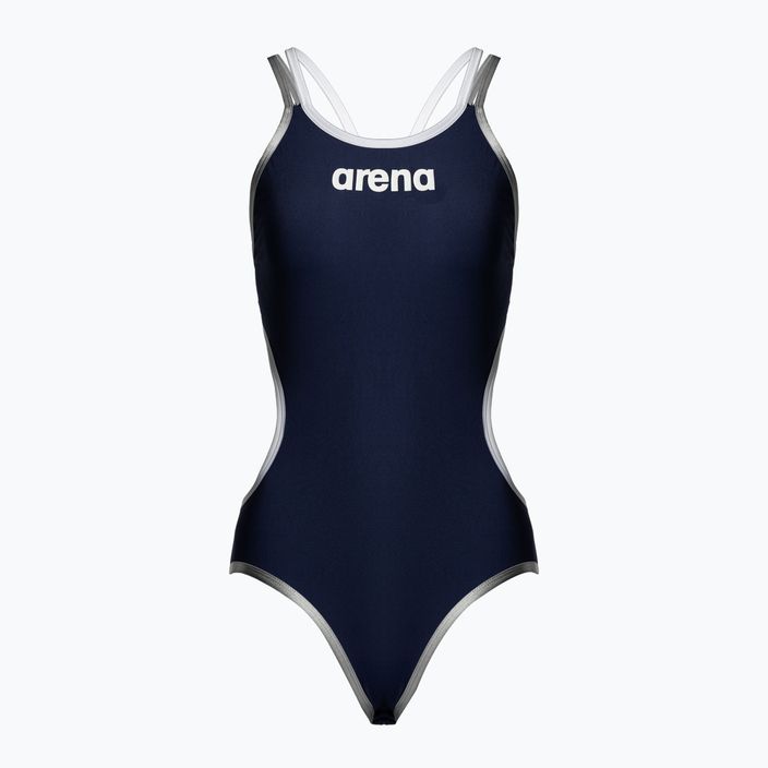 Women's one-piece swimsuit arena One Double Cross Back One Piece navy blue 004732/750