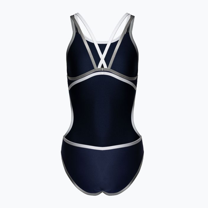 Women's one-piece swimsuit arena One Double Cross Back One Piece navy blue 004732/750 2