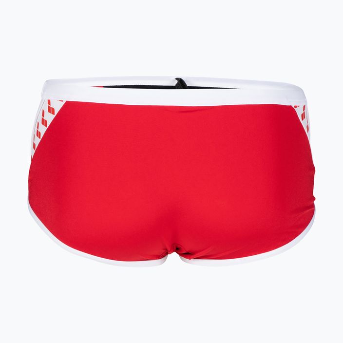 Men's arena Icons Swim Low Waist Short Solid red 005046/410 swim briefs 5