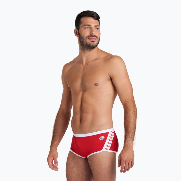 Men's arena Icons Swim Low Waist Short Solid red 005046/410 swim briefs 6