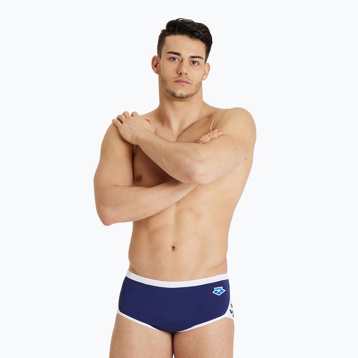 Men's arena Icons Swim Low Waist Short Solid navy blue 005046/701 swim briefs 6